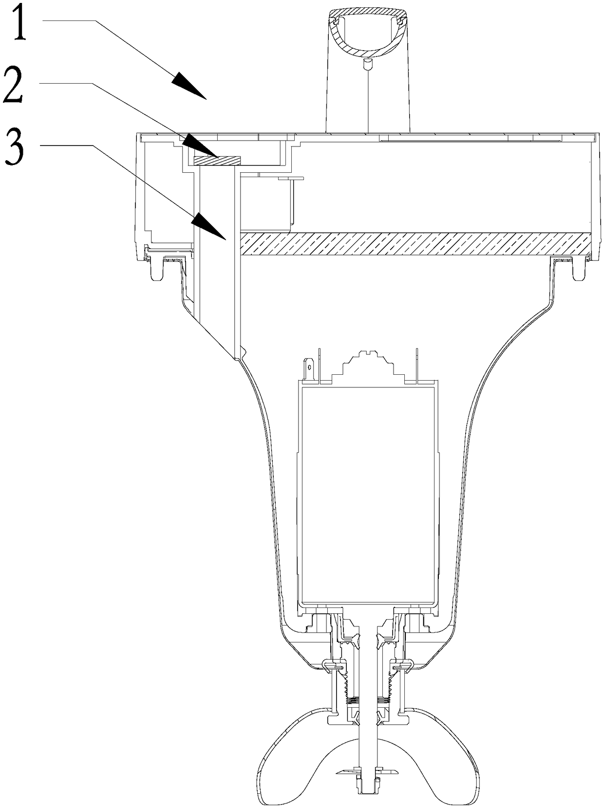 Soybean milk making method for food processor