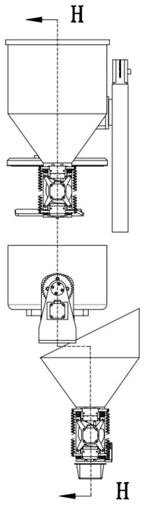 A kind of automatic central kitchen and cooking device