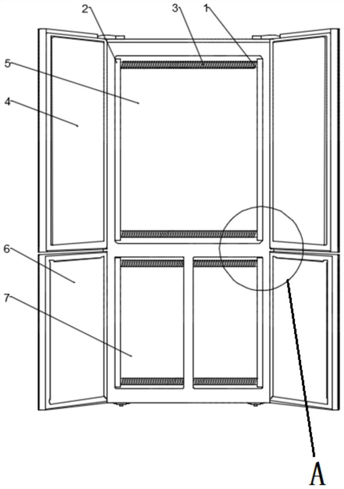 Novel pulsed magnetic field assisted freezing fresh-keeping refrigerator