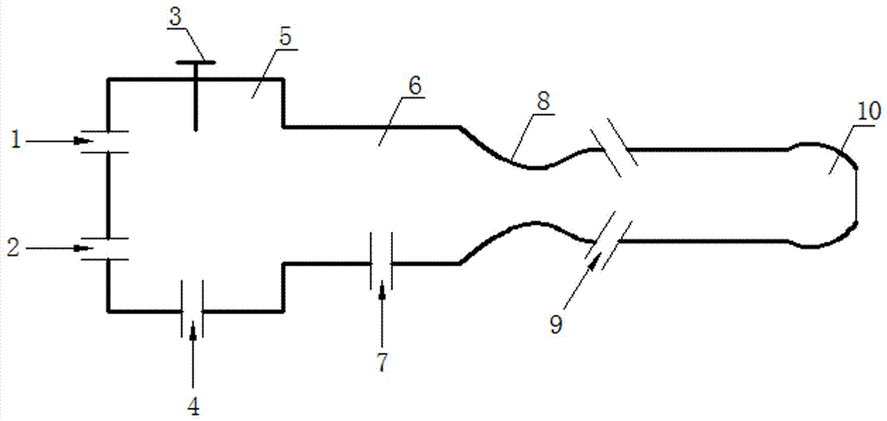 A corrosion-resistant grounding grid cermet coating material and its preparation device and method