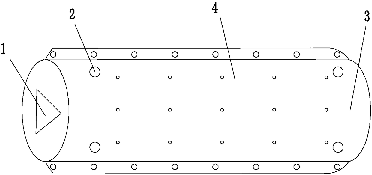 Power-generating heat-insulating rod