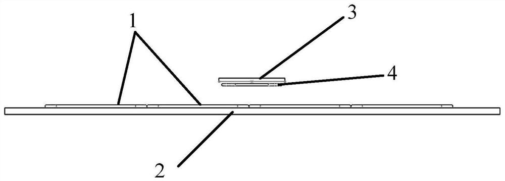 Matrix network wireless power supply system and charging method for mobile devices