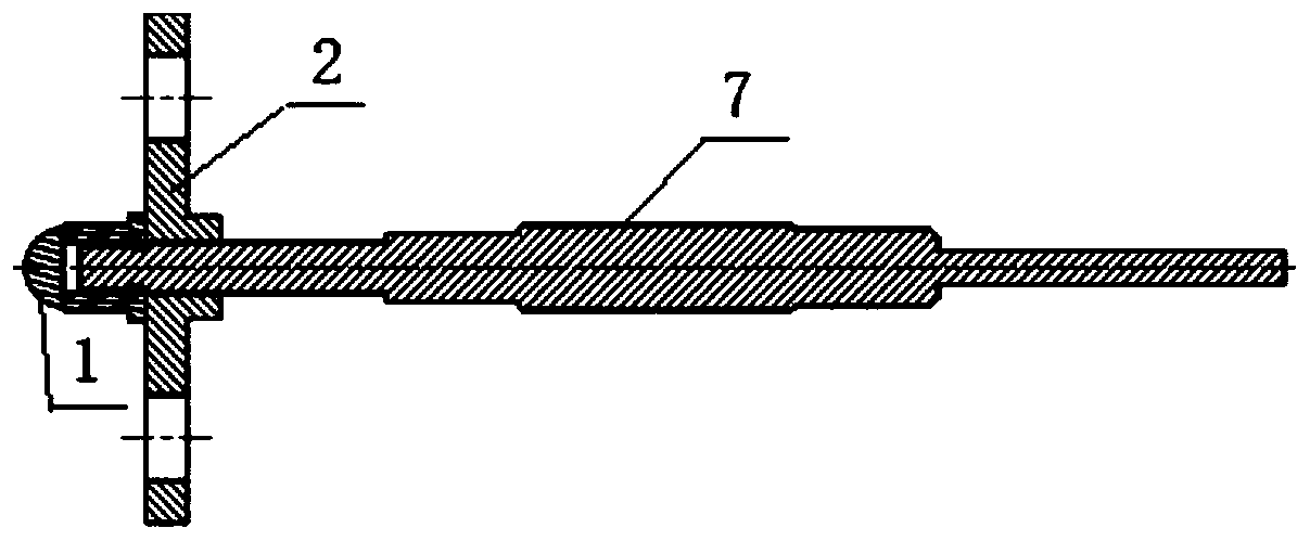 Valve core opening device