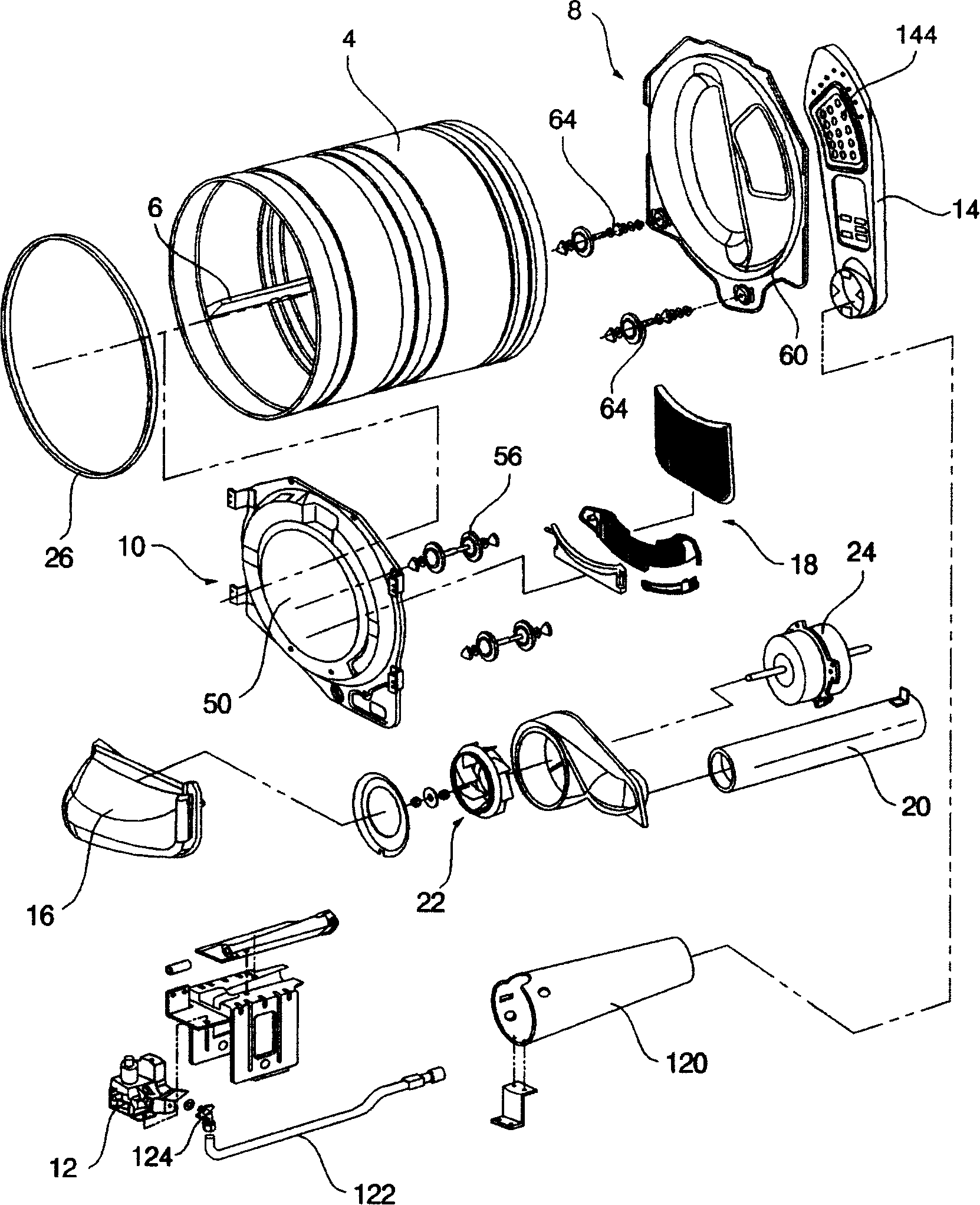 Scouring agent feeding mechanism of scouring apparatus