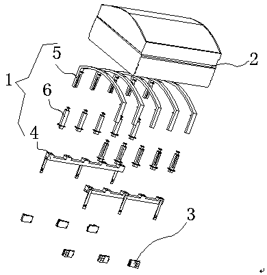 Rainproof canopy for rear hopper of pick-up truck