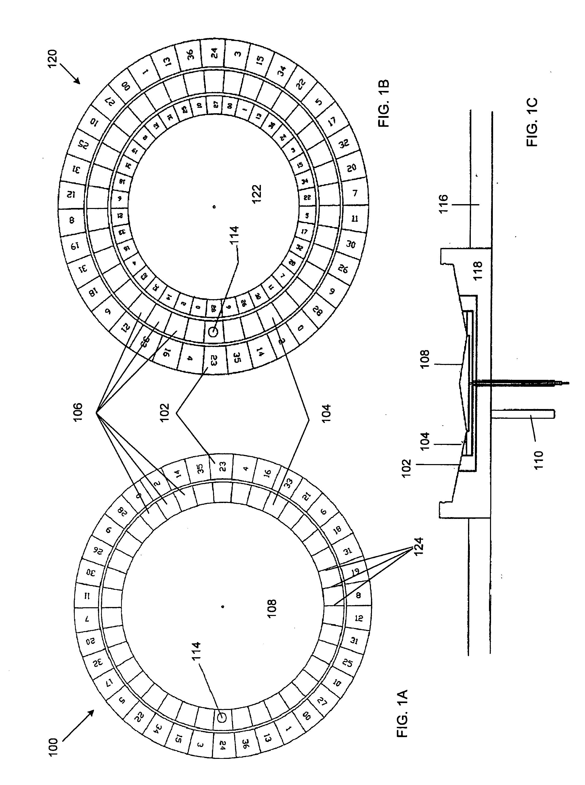 Random number generator based roulette wheel