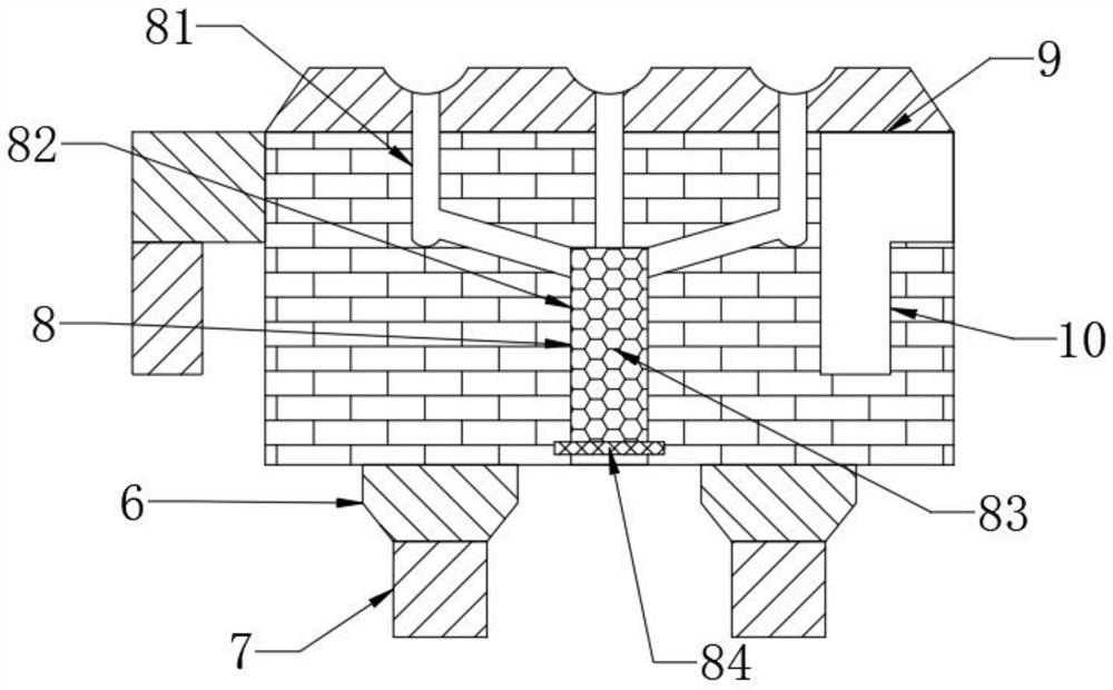 Stably-connected and attractive environment-friendly brick