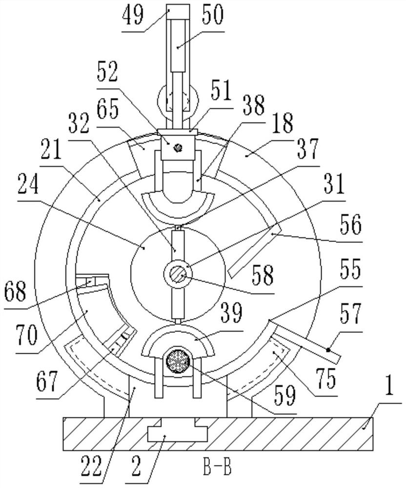 Steel pipe cutting and port grinding integrated device for building construction