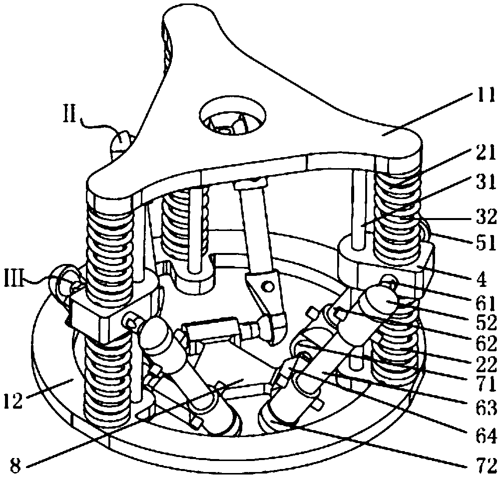 Parallel type flexible wrist mechanism