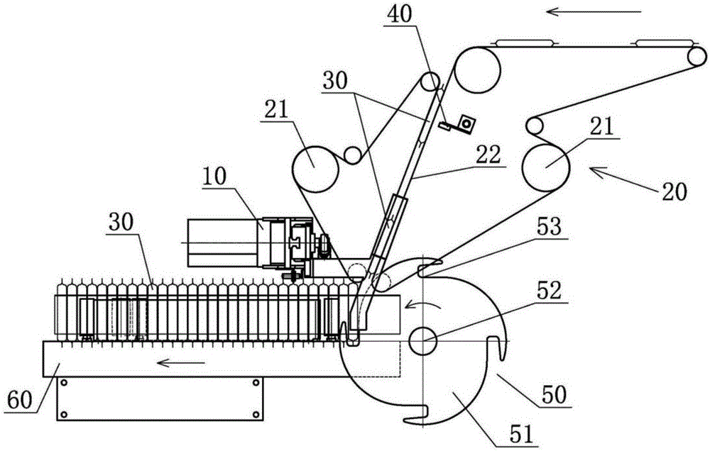 Product piece counting device