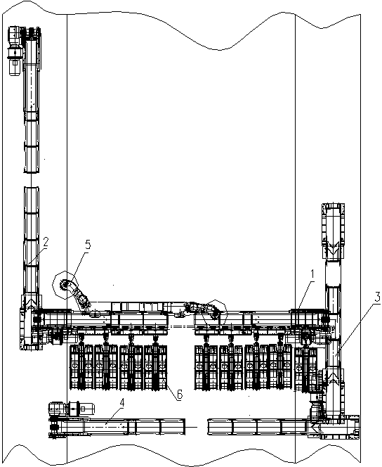 Technology and equipment for separating coal and gangue and refilling gangue