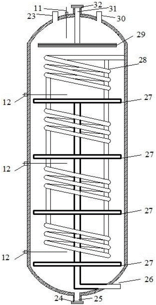 A system for capturing carbon dioxide by bubbling hydrate method