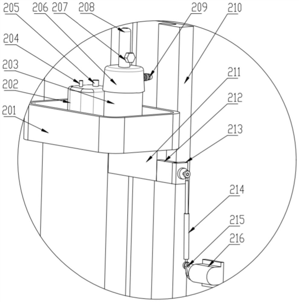 An anesthesia device for concentration-adjusted anesthesia