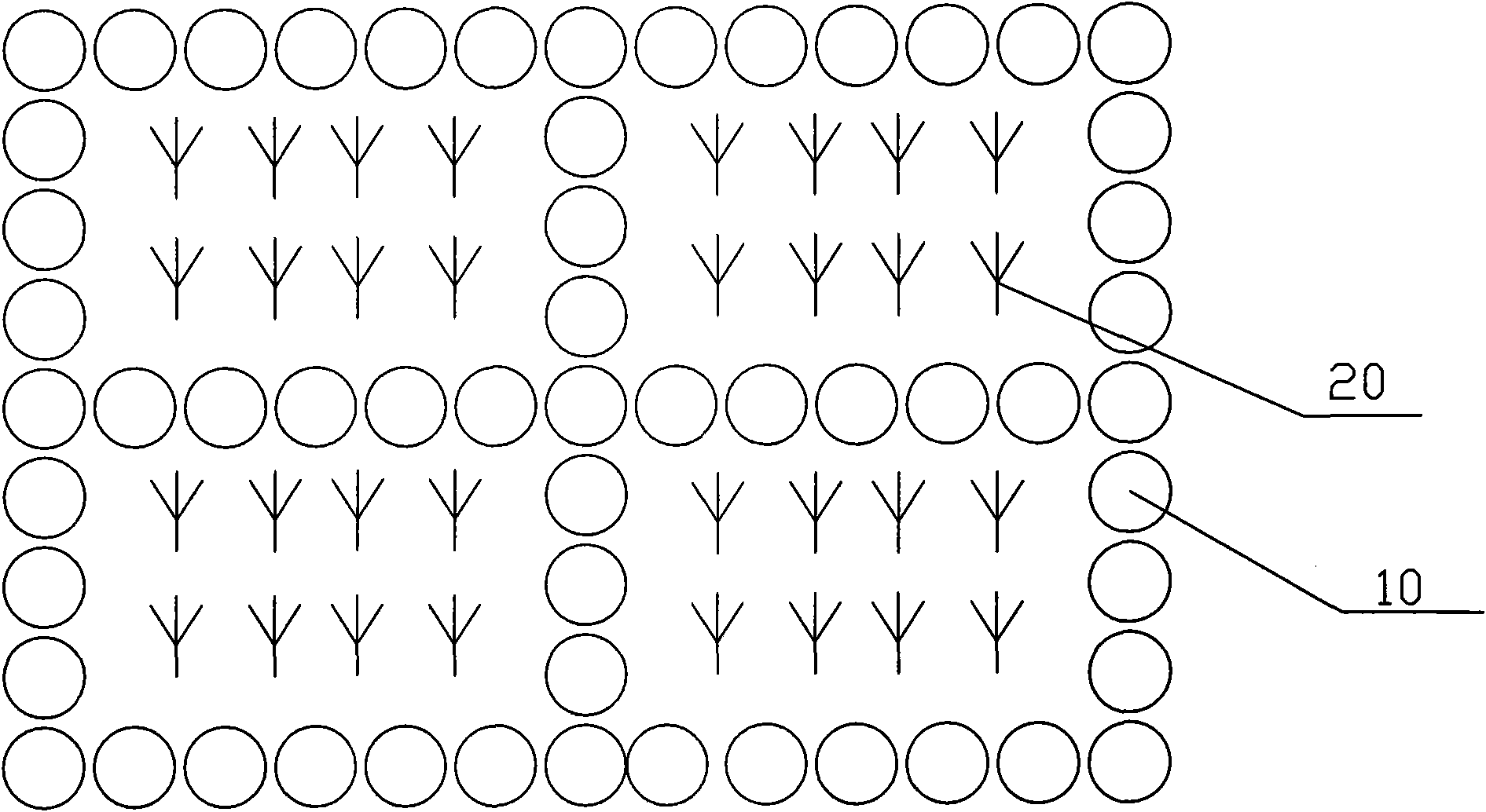 Method for utilizing mine coal gangues to control and fix sands