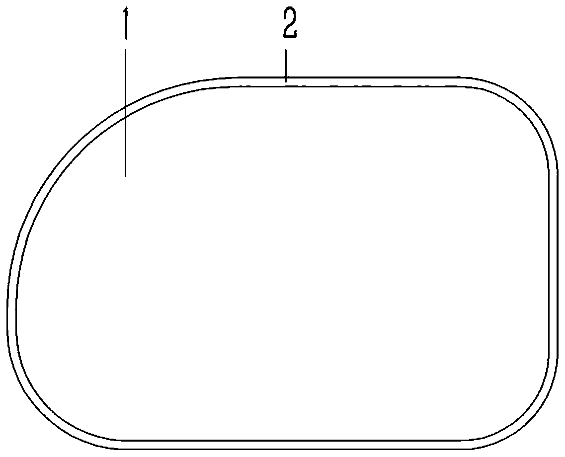 Auxiliary tilting device of rearview mirror