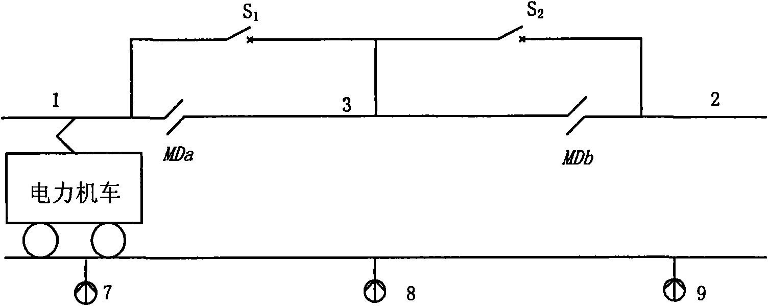 Electric split-phase non-interruption flexible connection-compensation device and method for traction electric network