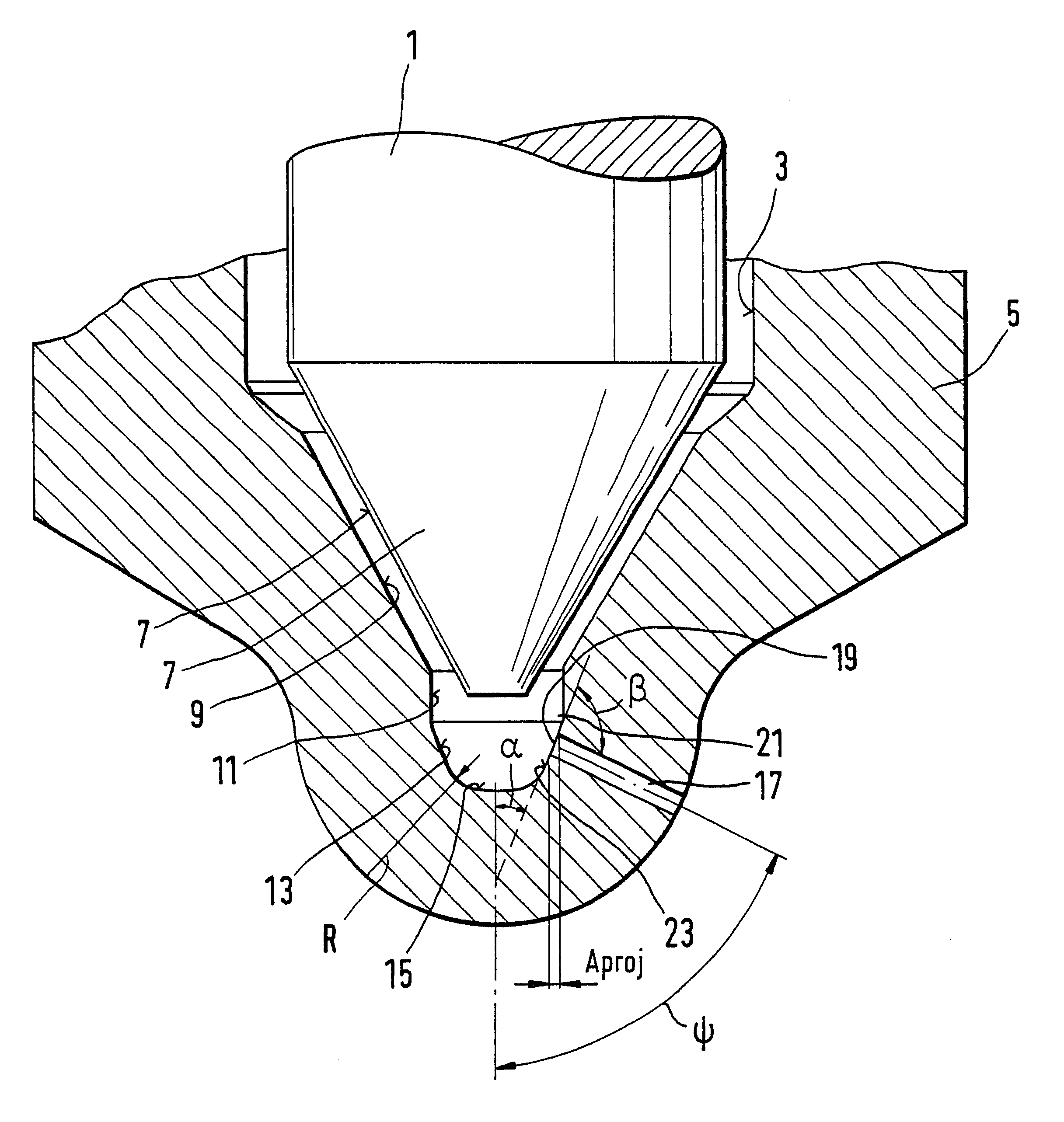 Fuel injection valve for internal combustion engines