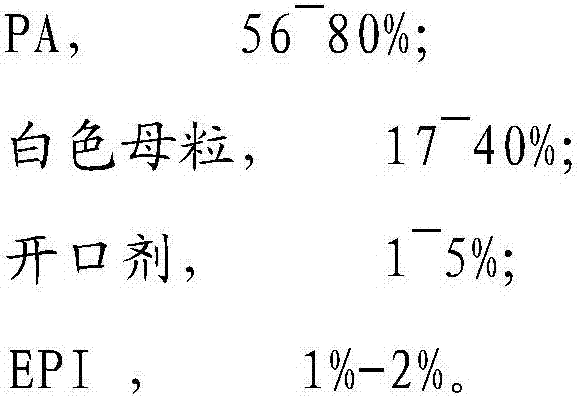 Degradable three-layer plastic express bag and preparation method thereof