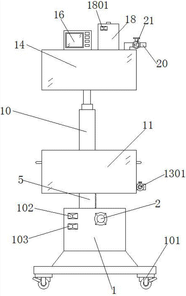 Multifunctional local burn dressing change isolating device