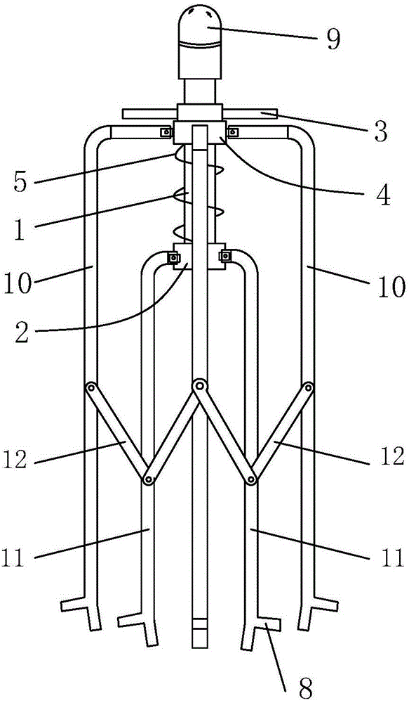 Drainage well opening anti-falling and warning device