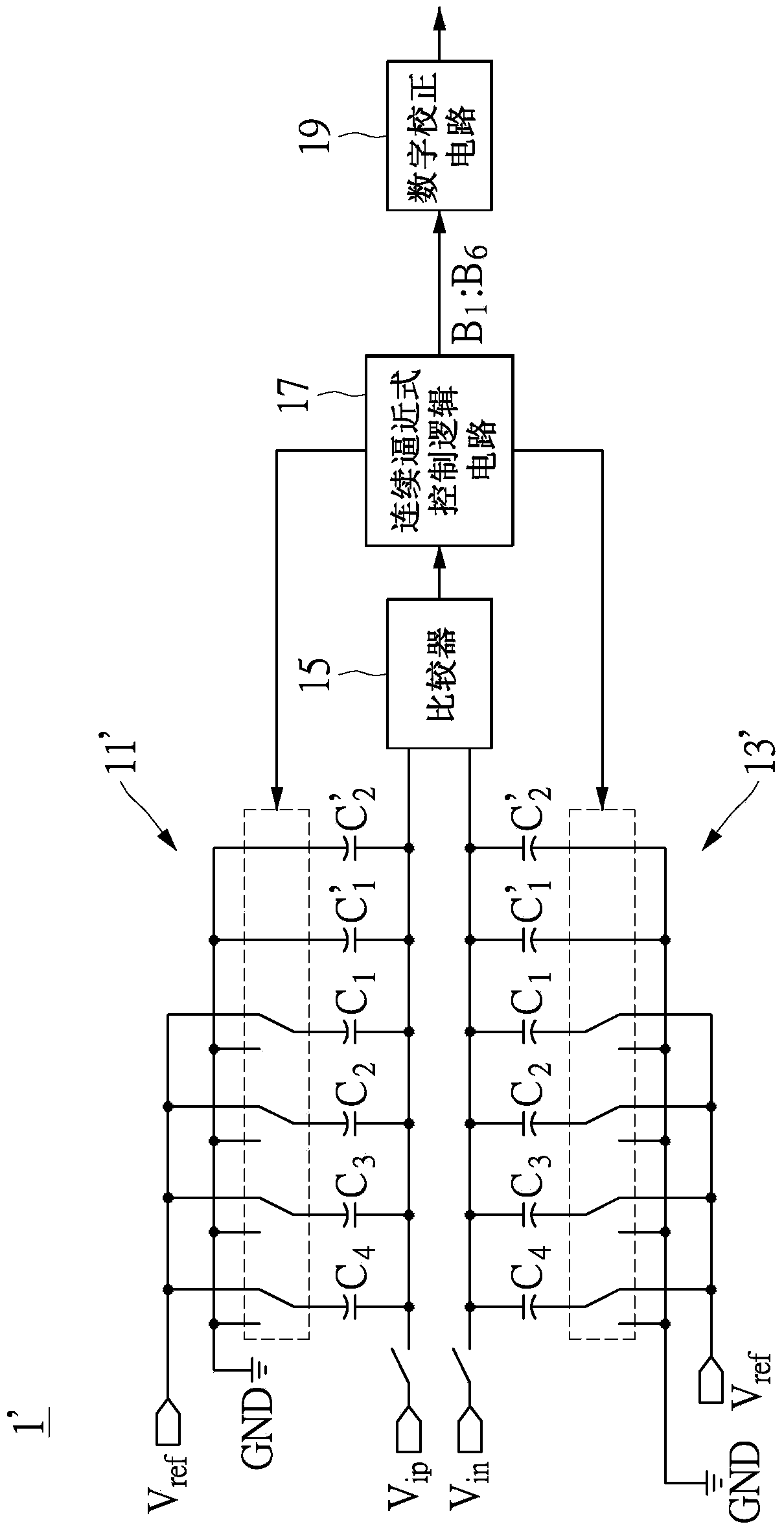 Method for Adaptively Adjusting Coding Mode and Its Digital Correction Circuit