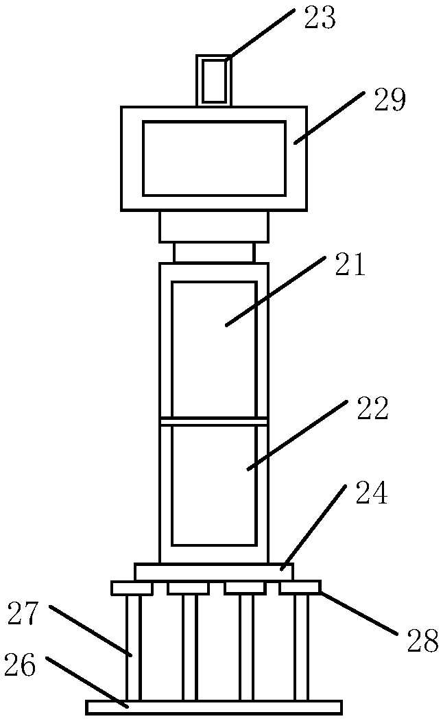 Capacitive voltage divider vacuum drying system and method for mutual inductor