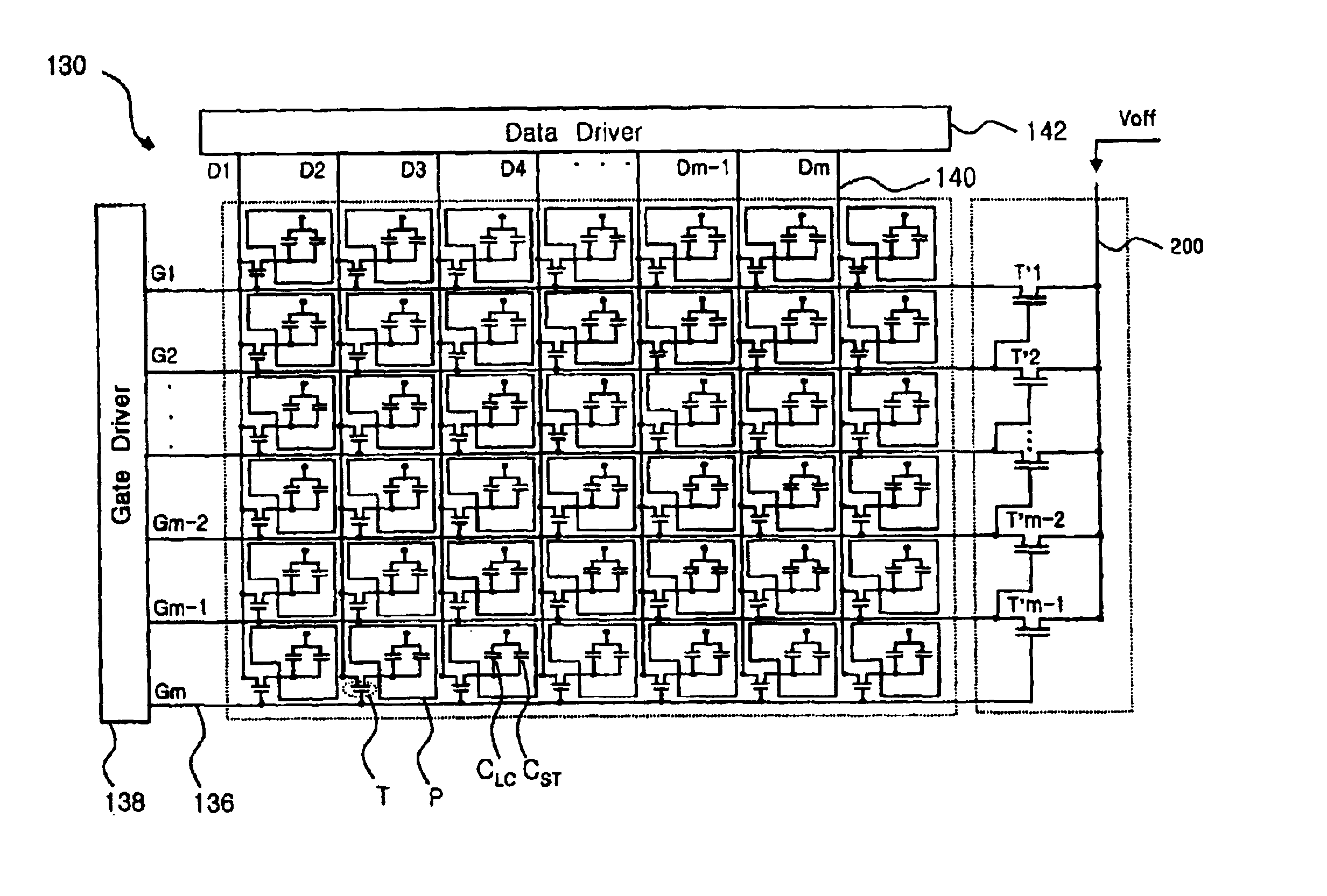 Array substrate for liquid crystal display device