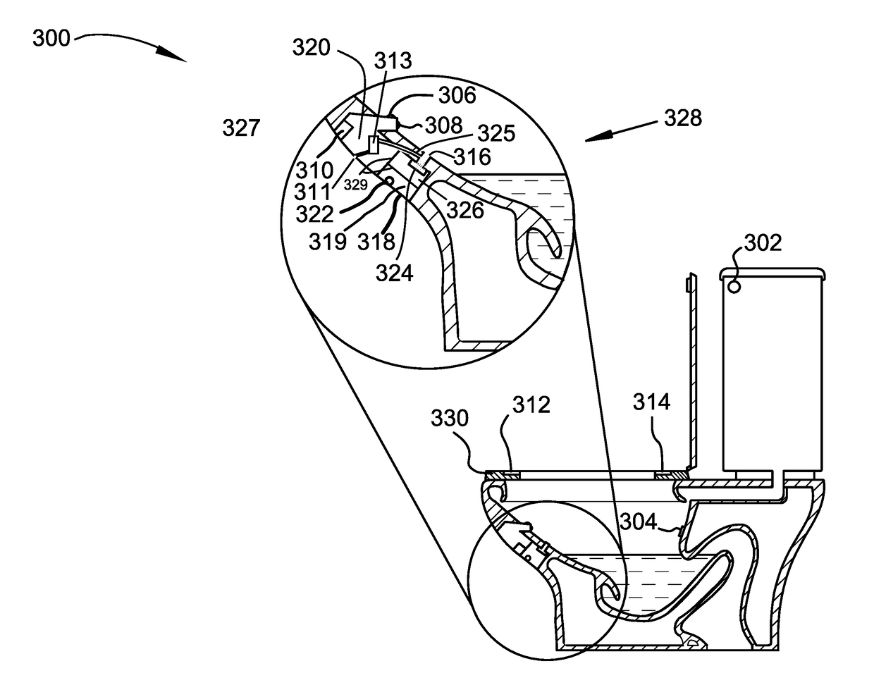 Toilet Volatile Organic Compound Analysis System for Urine