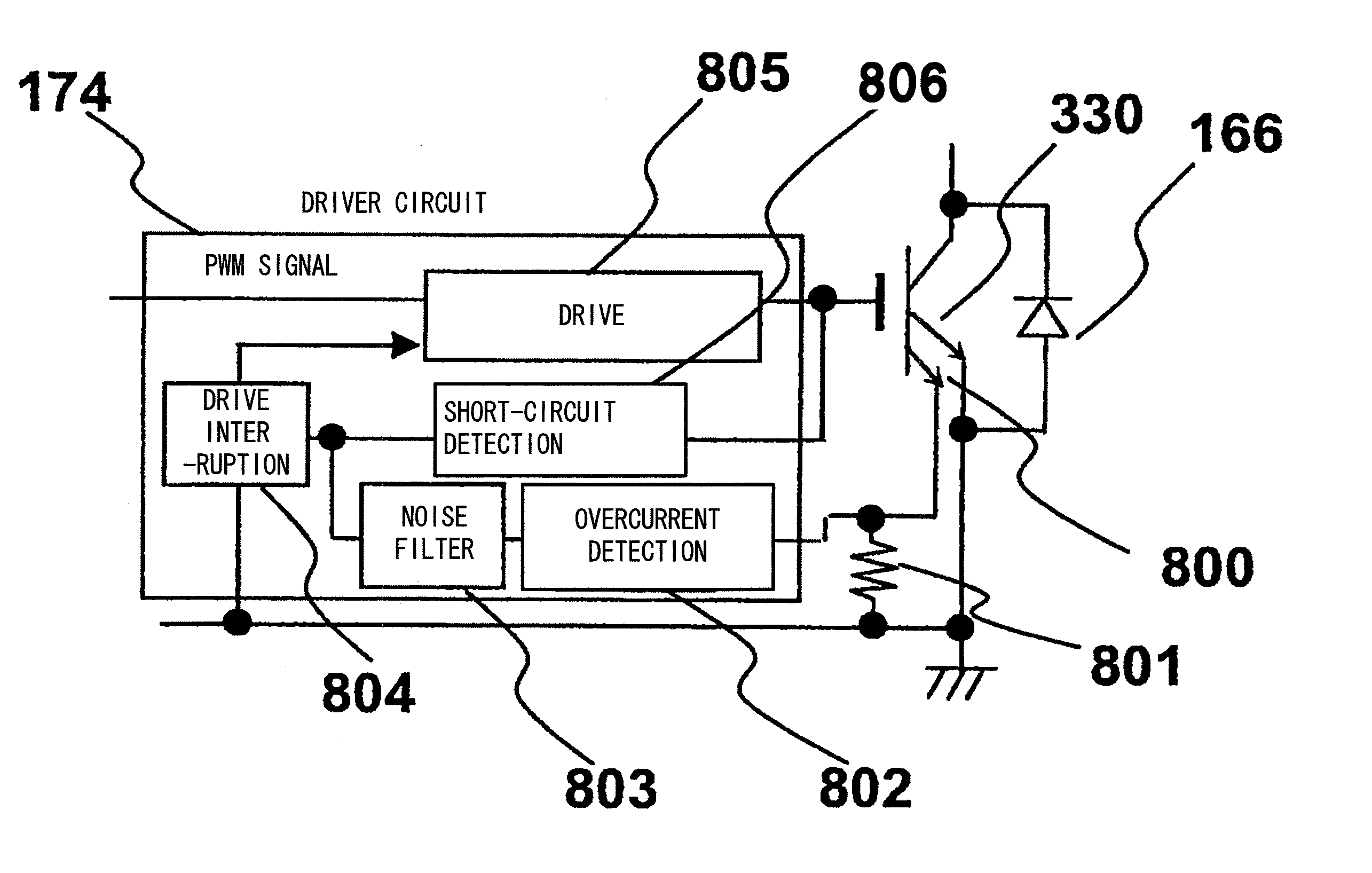 Semiconductor Element Control Device and In-Vehicle Electrical System