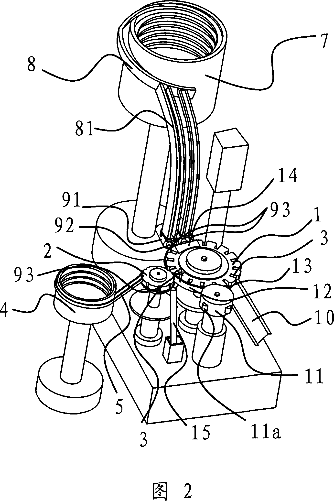 Automatic assembling machine for transfusion regulator