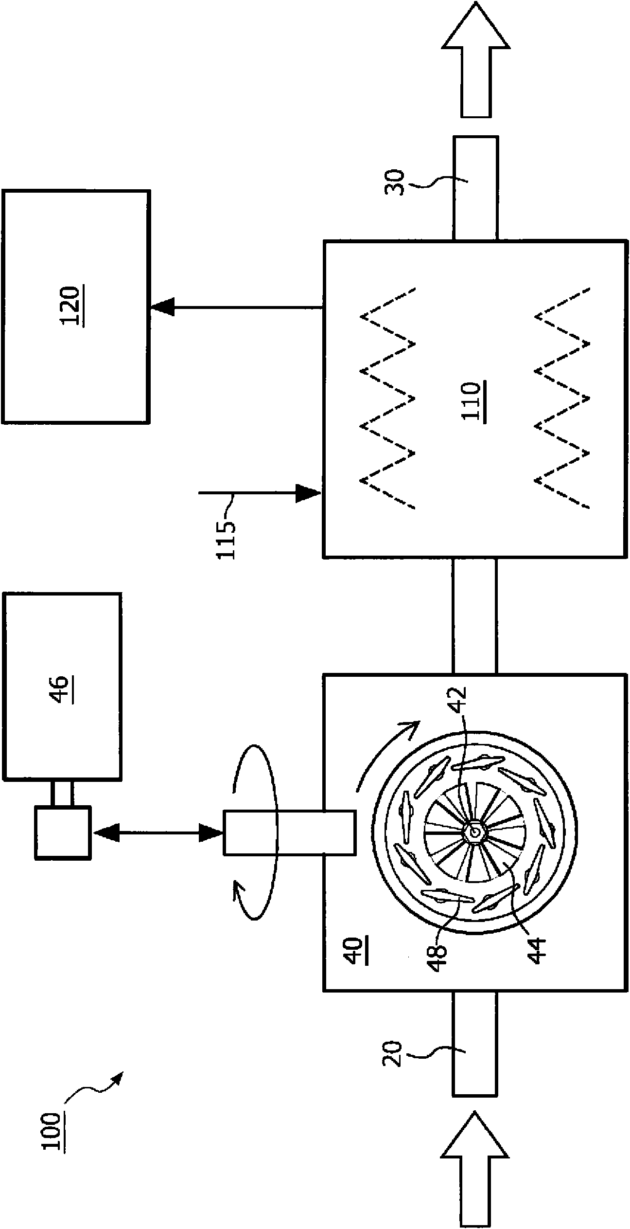 Air-inlet system for internal combustion engine, air-conditioning system and combustion engine comprising the air-inlet system