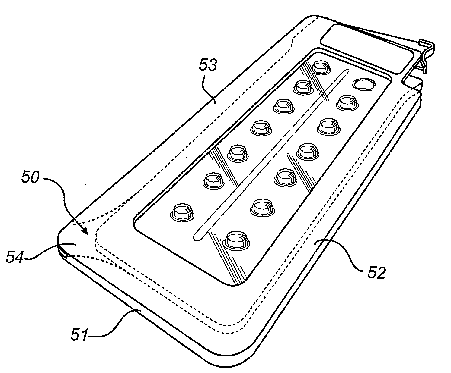 Holding Device for a Blister Pack and a Method for Opening a Blister