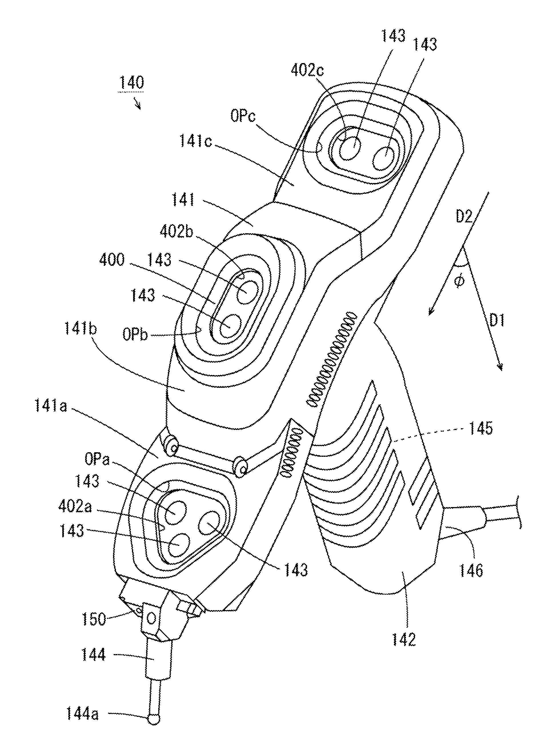 Optical coordinate measuring device