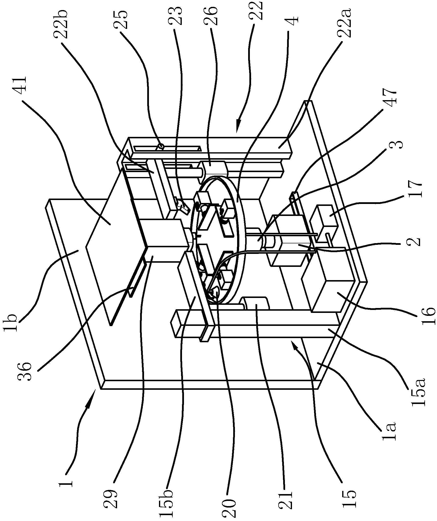 Working platform in numerical control cutting machine