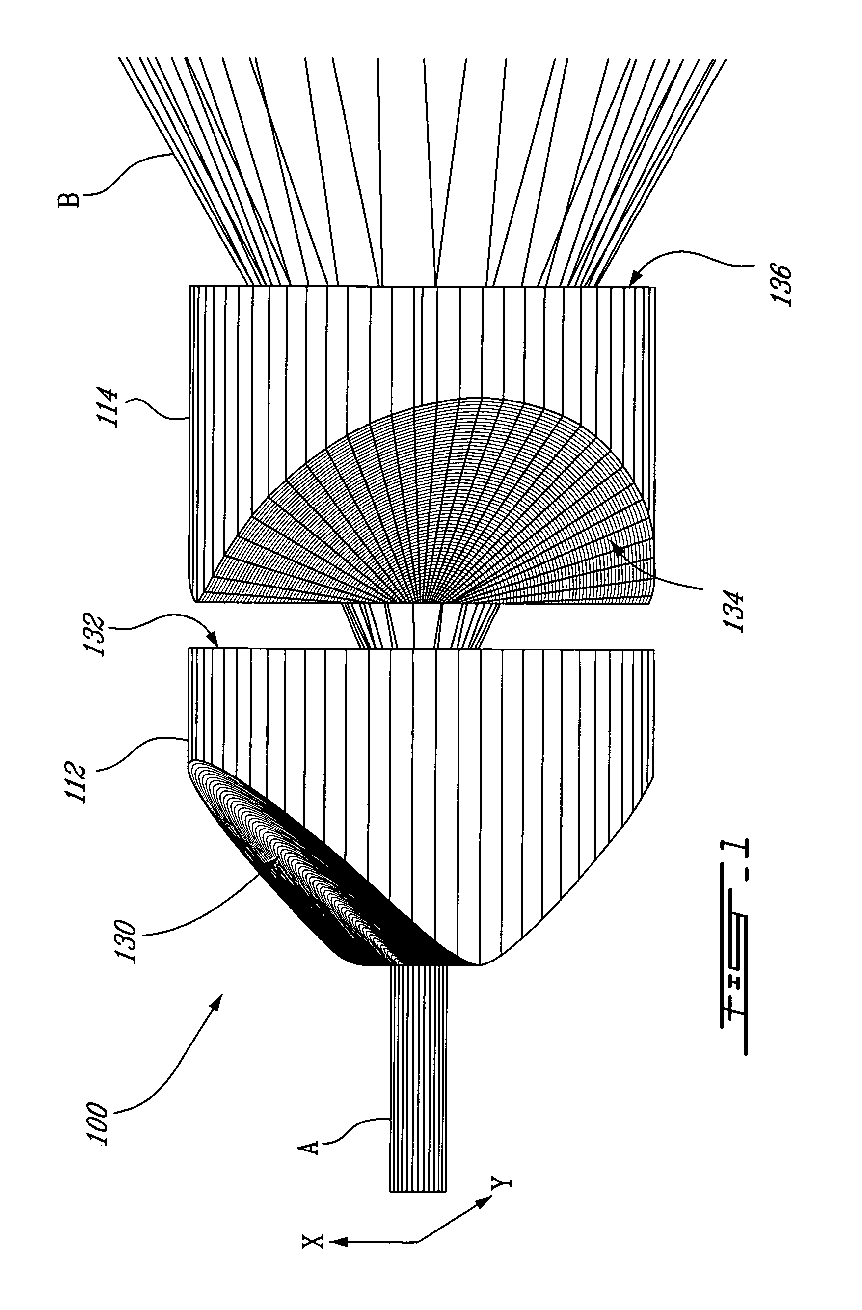 Rectangular flat-top beam shaper