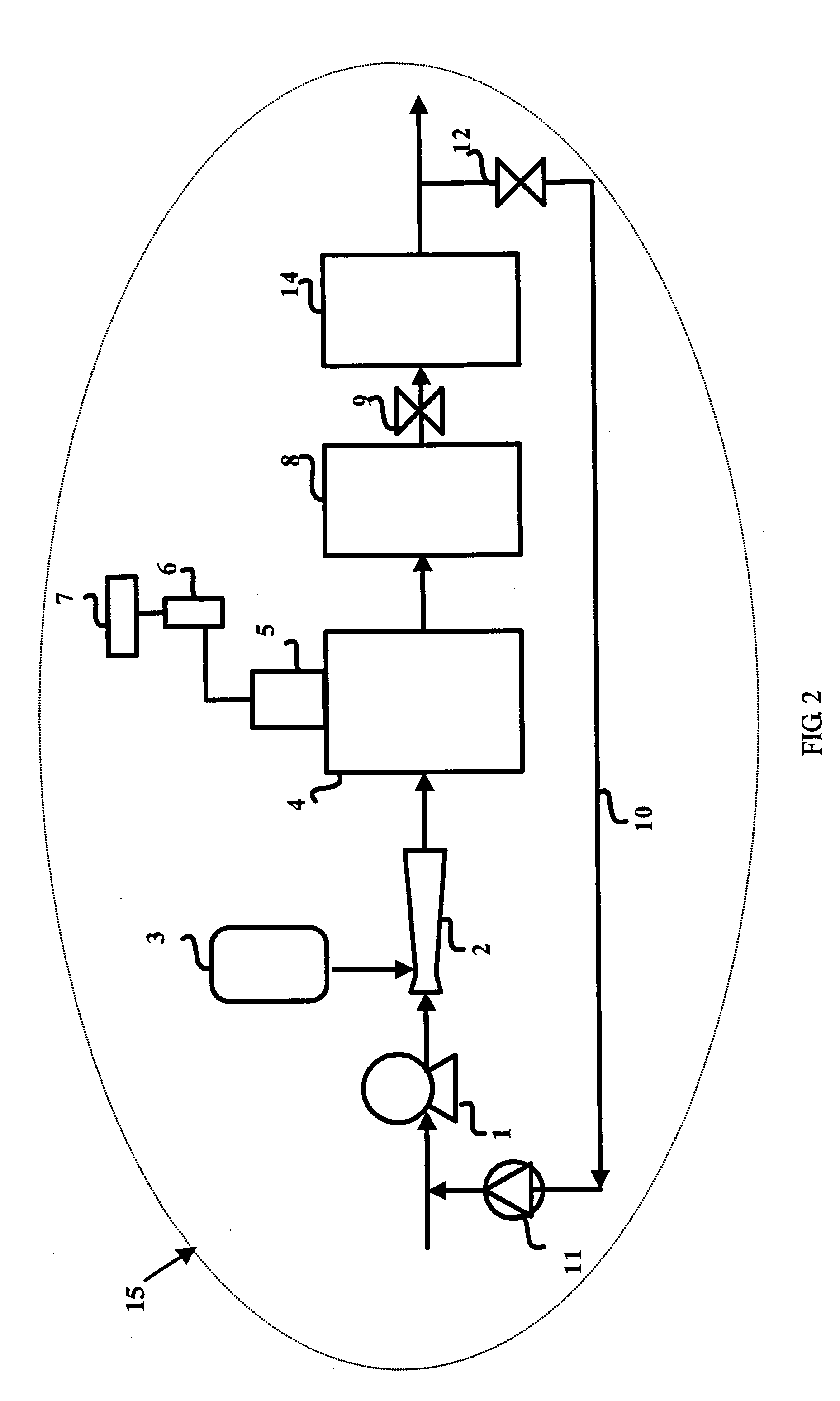 System and method for removing organic compounds from waste water by oxidation