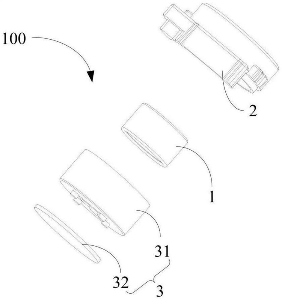 Bone conduction loudspeaker