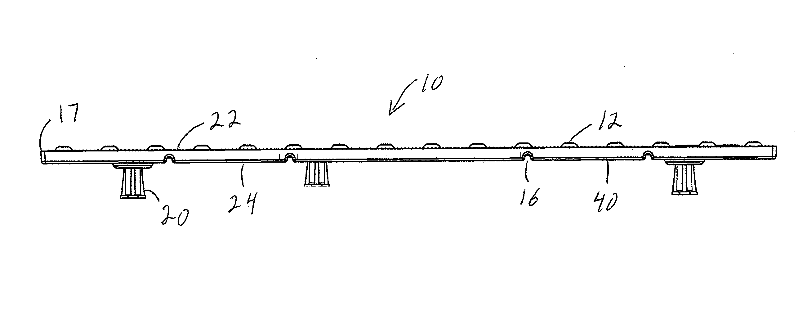 Replaceable wet-set tactile warning surface unit and method of installation and replacement