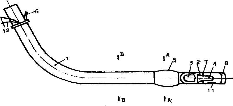 Bilateral ventilation type left bronchial catheter