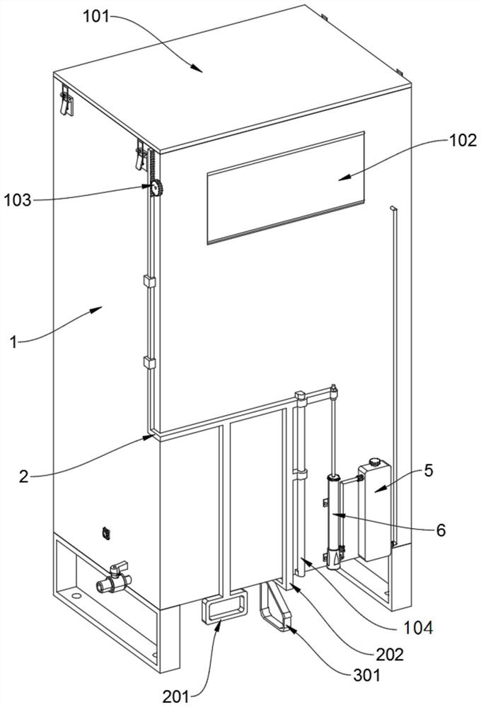 Classification device with sterilization and leakage prevention functions for medical waste