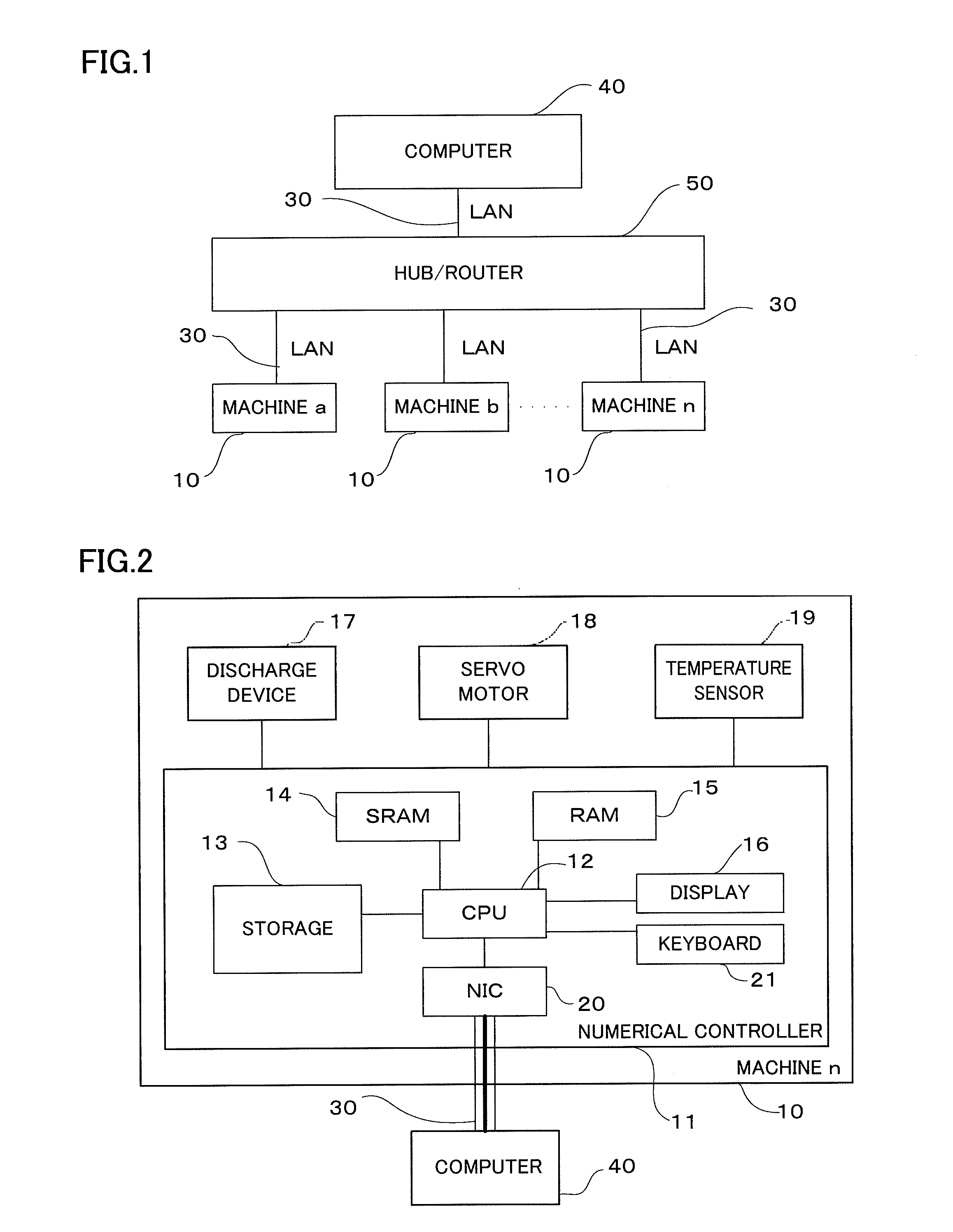 Data collection system for electric discharge machines