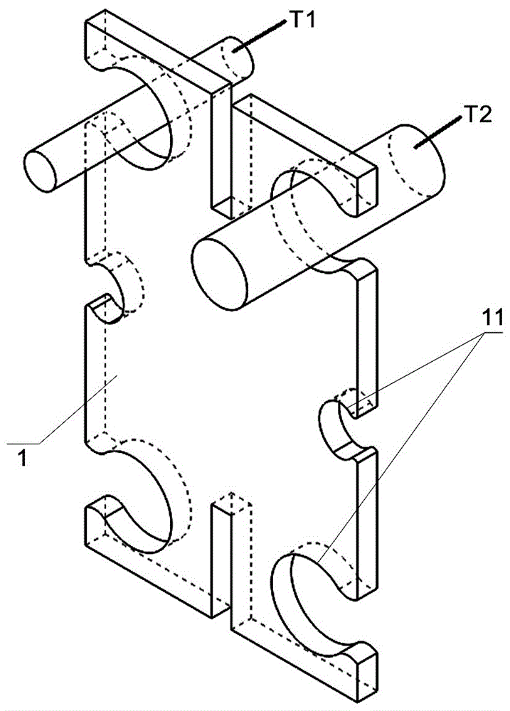 Combined grounding network of overhead power transmission line pole tower