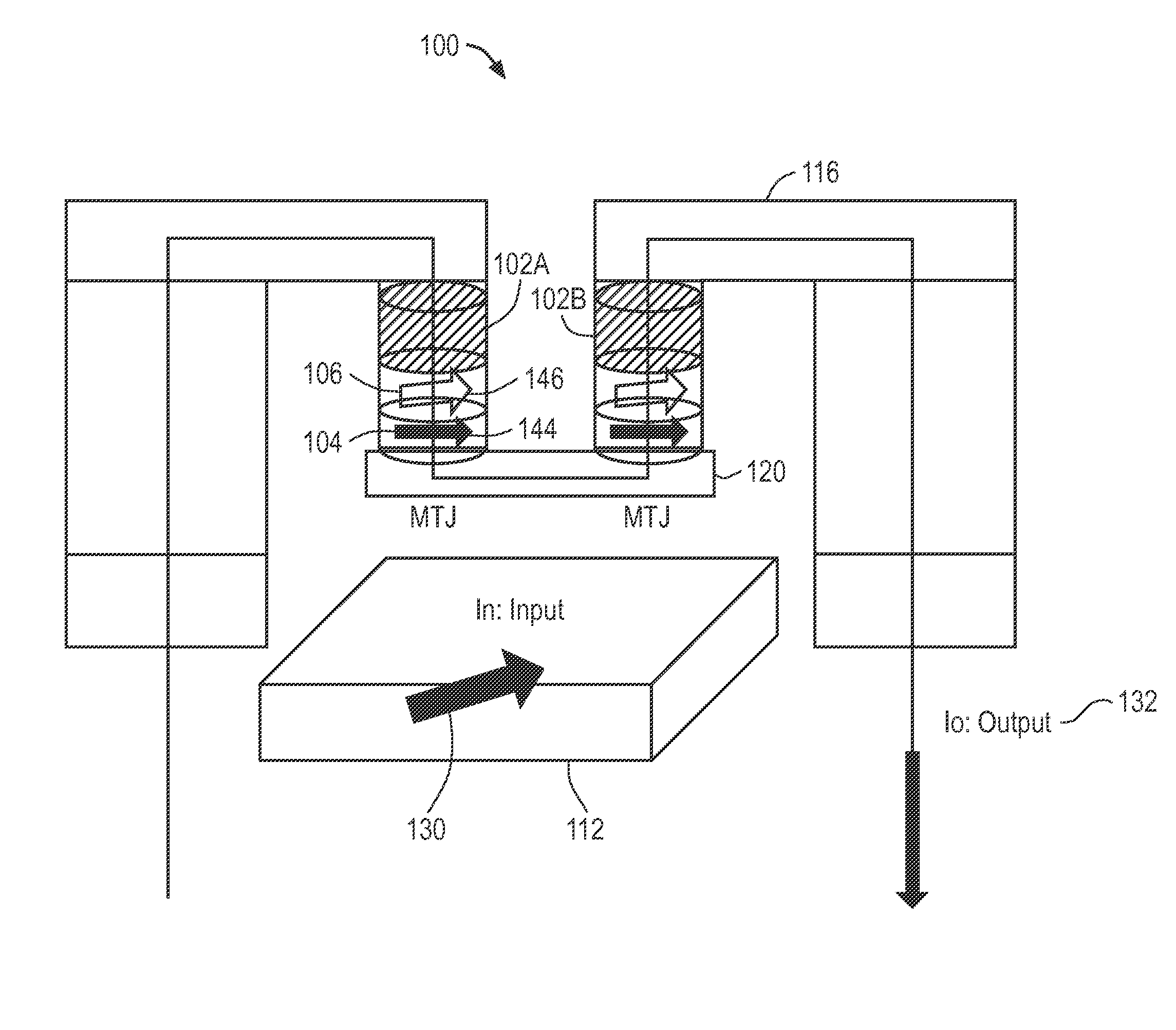 Analog Circuits Incorporating Magnetic Logic Units