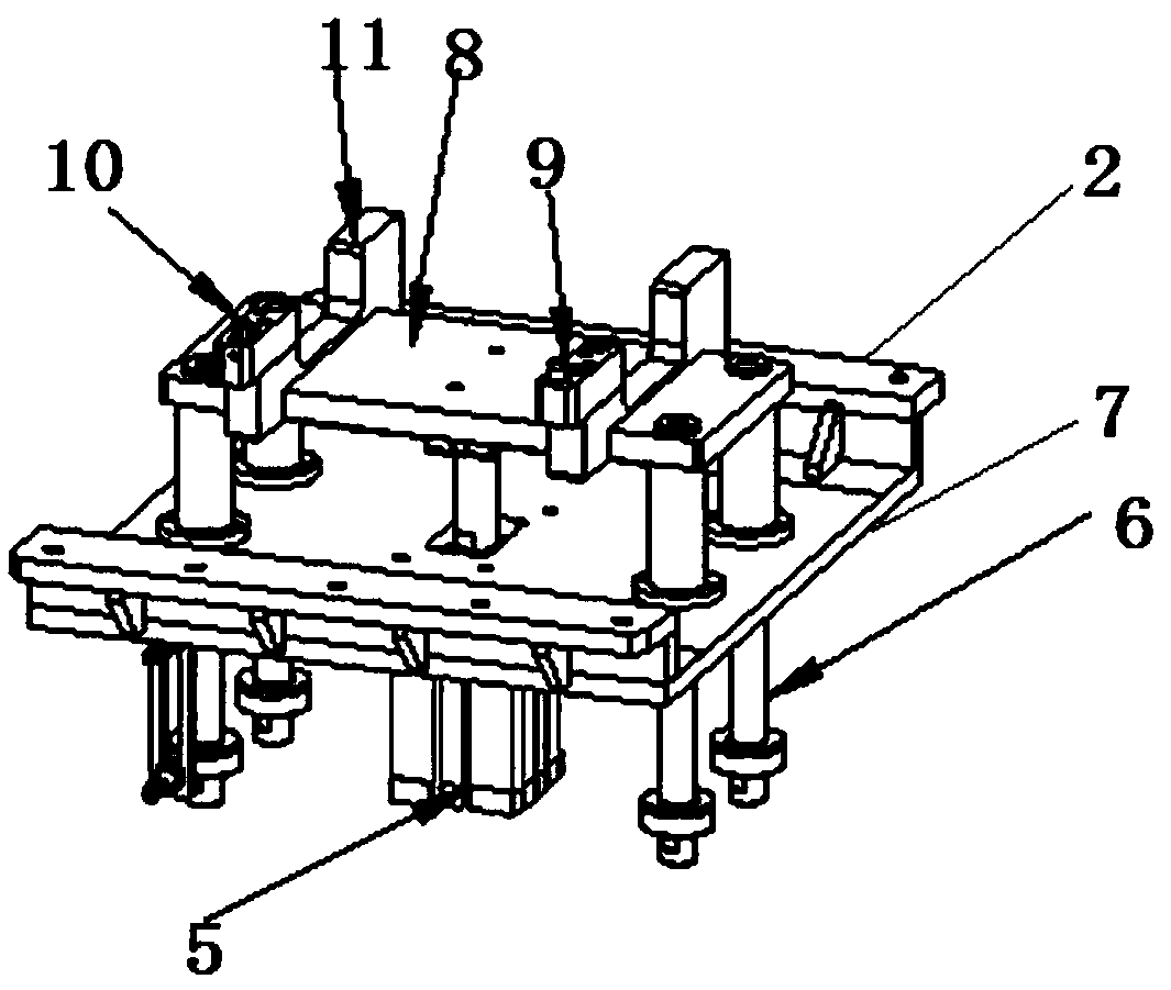 Engine cylinder head robot automatic burr removal workstation