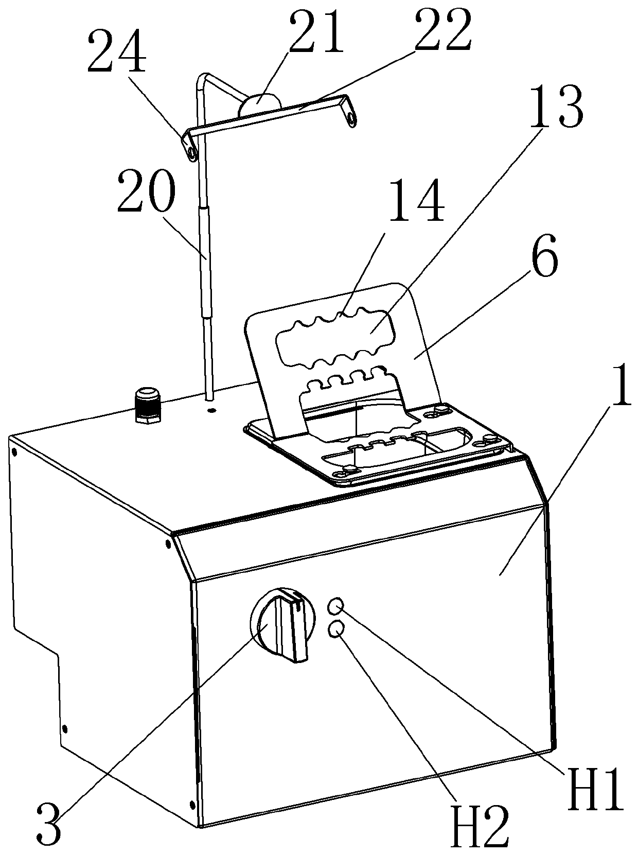 Circuit for heating food and food embossing machine applying circuit