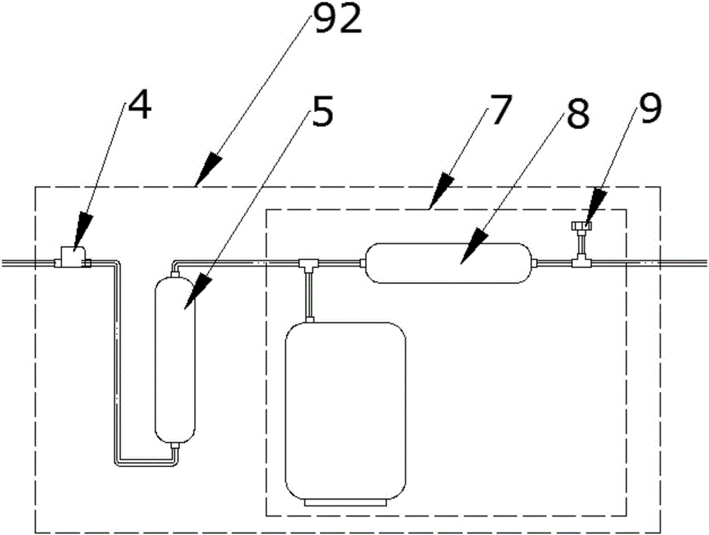 Method for preparing aseptic purified water and reverse osmosis water purifier employing same