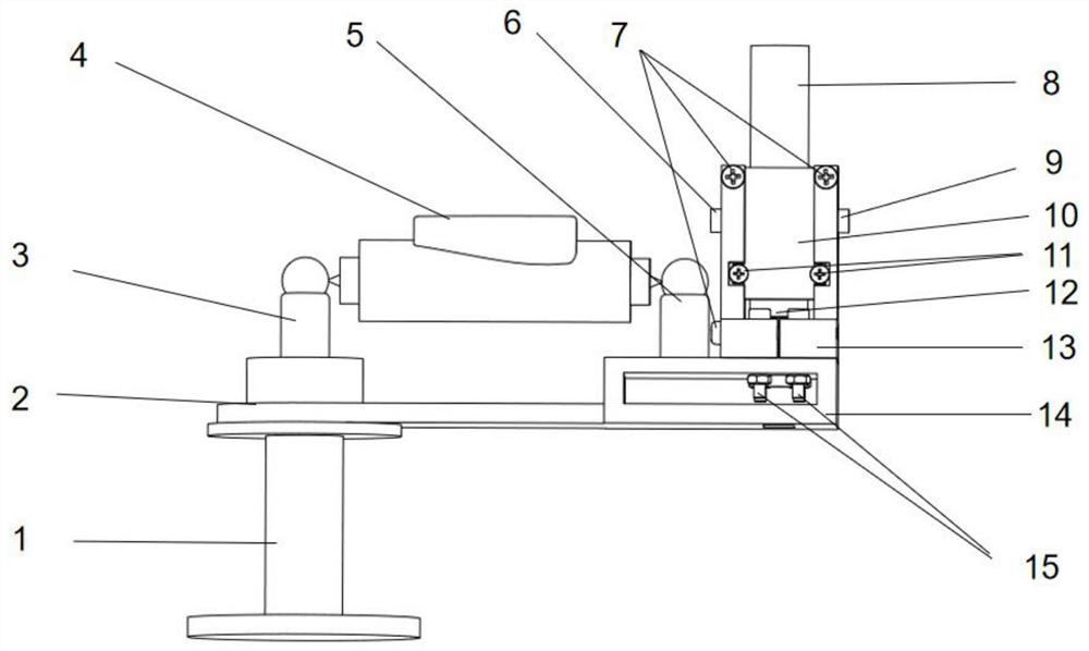 Method for measuring three-dimensional errors of machine tool through combination of ball bar instrument and capacitance displacement sensors