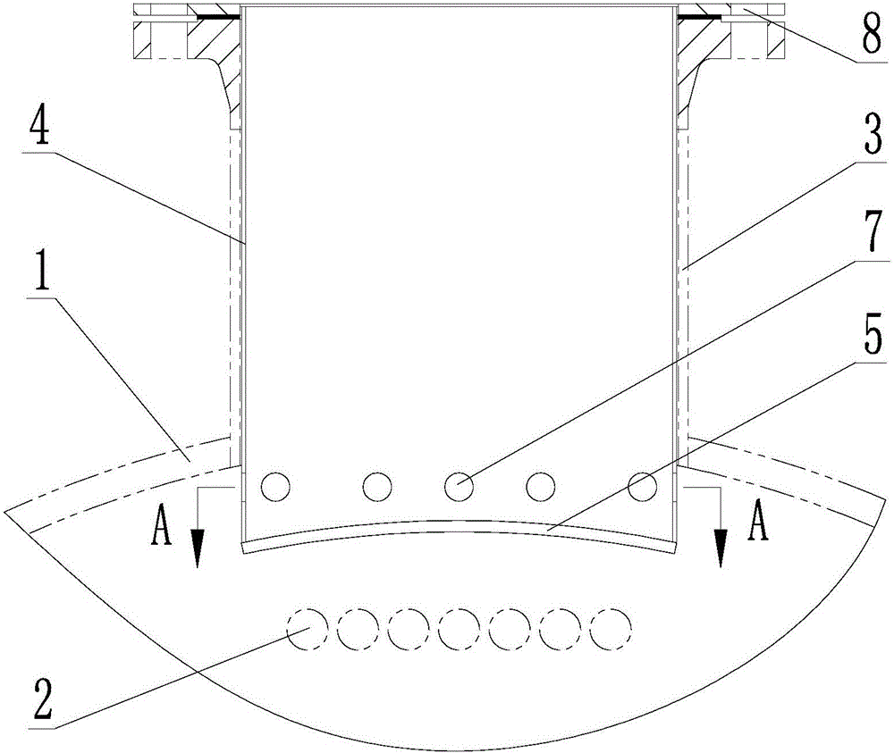 Anti-washing mechanism for heat exchanger