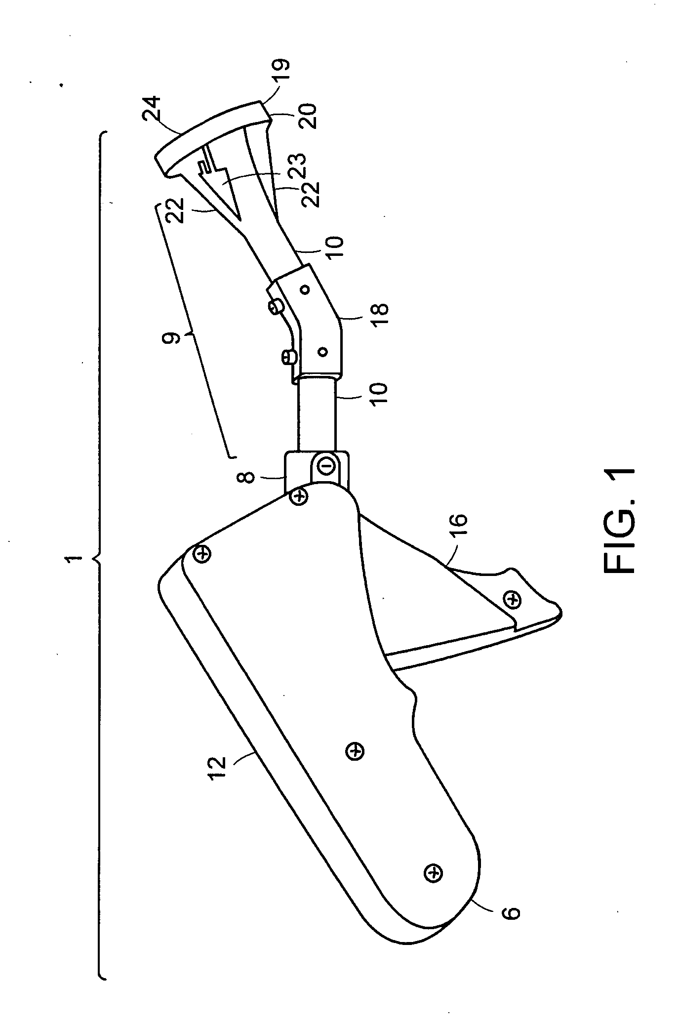 Needle for suturing instrument