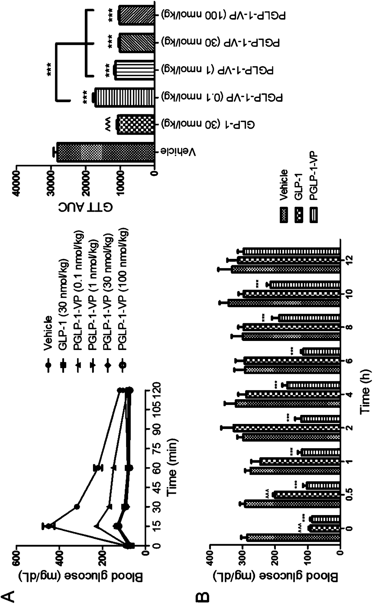 Long-acting hypoglycemic and lipid-regulating polypeptide and application thereof